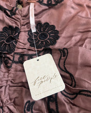 Free People women’s Ramona ribbon floral mini dress XS NEW