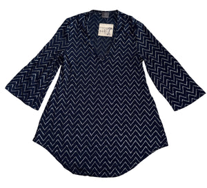 Elif for Jordan Taylor women’s chevron knit coverup S-M NEW