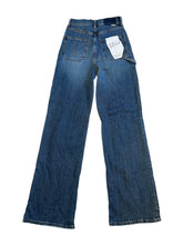 Daze denim women’s Far Out patch pocket high rise wide leg jeans in Play Date 25  NEW