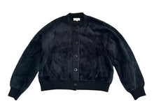 Bella Dahl women’s fuzzy sweater bomber jacket L