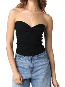 Olivaceous Junior women’s twisted knit tube top M