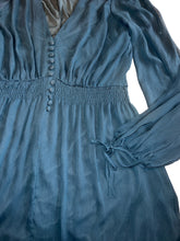 Taylor women’s smocked waist ruffle dress 8