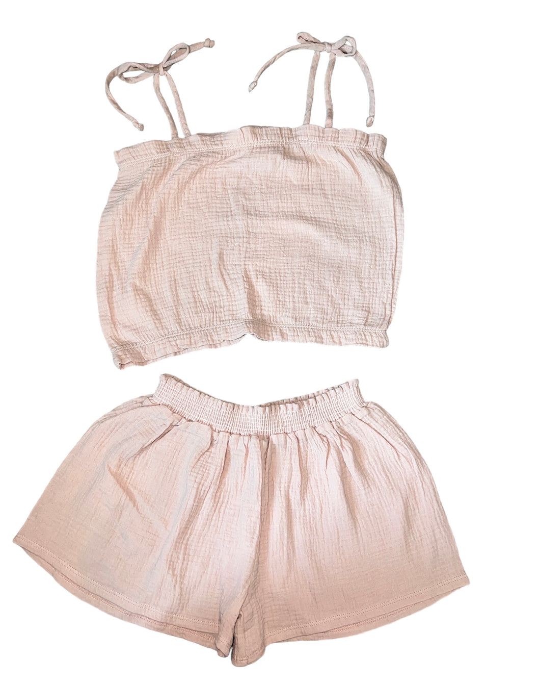 Tweenstyle By Stoopher girls 2pc gauzy tank and shorts set 14