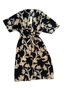Maison Du Soir women’s floral kimono robe S/M NEW