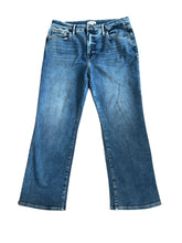 Good American women’s Good Classic hi rise mini bootcut jeans 14/32