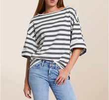 We The Free x Free People women’s Cest La Vie striped t shirt XS NEW