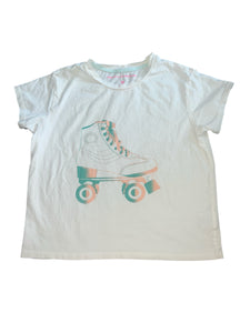 Rockets of Awesome girls roller skate graphic tee 10