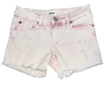 Hudson girls distressed pink jean shorts 8