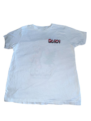Baseball Lifestyle 101 boys Swingin’ Spice Christmas graphic tee youth XL