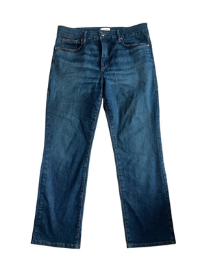 Good American women’s hi rise straight leg jeans 14/32