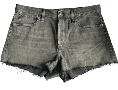 Madewell women’s relaxed denim button fly shorts 31