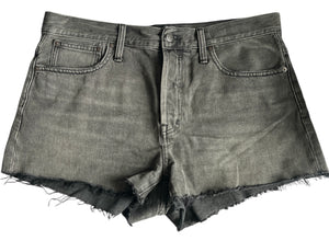 Madewell women’s relaxed denim button fly shorts 31