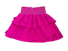 Pixie Lane girls smocked tiered ruffle mini skirt 8