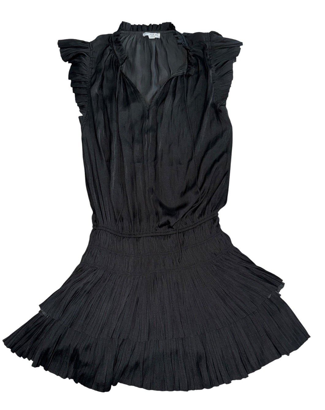 current air pleated dress Floral Surplice Pleated Maxi Dress - Wine Multi | Current Air