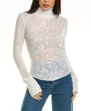 Free People Intimately women’s lace thermal turtleneck XS NEW