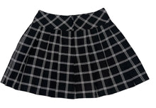 Katie J NYC junior Bonnie plaid pleated mini skirt S