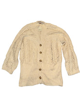 Free People women’s cable stitch cardigan sweater XS NEW
