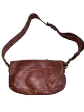 Free People Wade leather sling bag in cognac