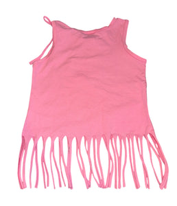 Hope Jeans girls denim heart patch fringe tank top 10