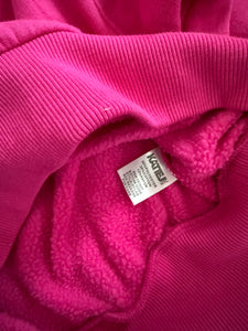 Katie J NYC tween girls Dylan three quarter zip cropped sweatshirt M(10)