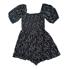 Hashtag women’s splatter smocked romper S
