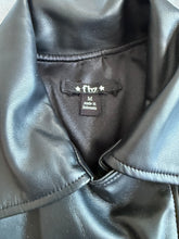 Flowers By Zoe girls faux leather motorcycle jacket M(8-9)