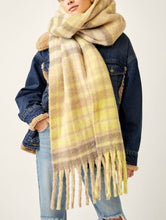 Free People Falling For You brushed scarf ONE SIZE