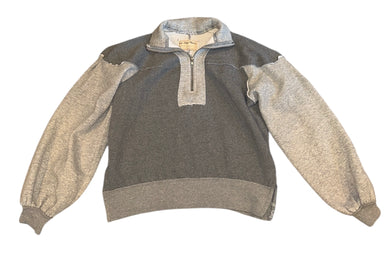 We The Free x Free People women’s Kassey 1/2 zip sweatshirt XS