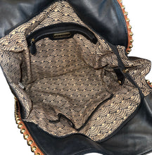 Grayson Big Buddha faux leather large shoulder bag