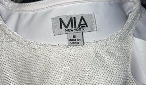 MIA New York girls sequin flutter tank top 6