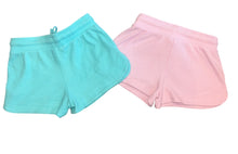 Suzette Collection girls 2pack waffle knit shorts M(8-10)