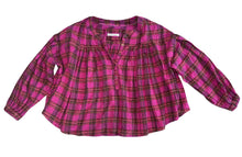 Free People women’s Jessi plaid top XS