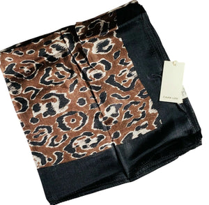 Chan Luu 100% silk animal print scarf 38” x 38” NEW