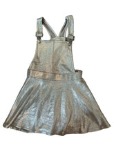 MIA New York girls metallic overall dress 5