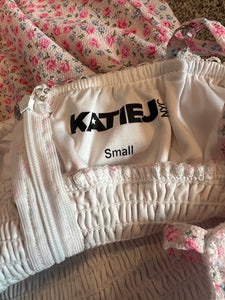 Katie J NYC tween girls Aubrey romper dress S(7-8)