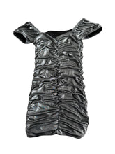 Cheryl Creations Kids Amelia ruched shimmer dress L(14)
