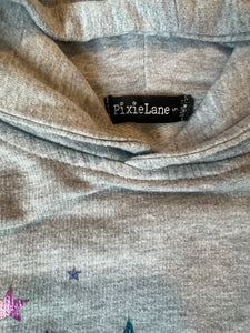 Pixie Lane girls metallic unicorn pocket hoodie 5