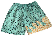 Baseball Lifestyle 101 boys sprinkle ice cream mesh shorts youth M