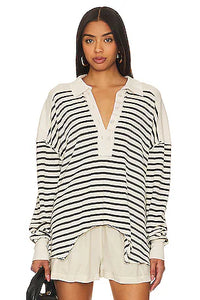 We The Free by Free People women’s All For You oversized polo top XS