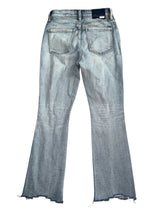 Daze Denim women’s distressed flare crop jeans 25