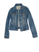Frankie B women’s vintage slim fit jean jacket 2