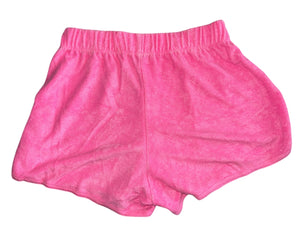 Global Love girls terry cloth lounge shorts XL(12)