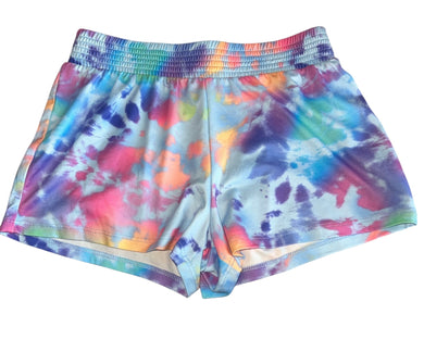 Pixie Lane girls tie dye smocked waist shorts 9-10