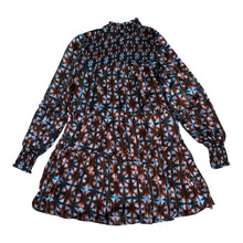 Elan women’s mock neck geo print mini dress M