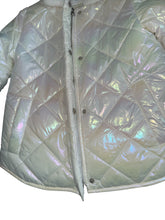 Rockets of Awesome girls iridescent puffer jacket 8