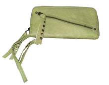 Free People distressed leather wallet 8.25” x 4.5”