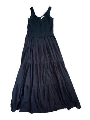 Georgie women’s mixed media maxi dress S