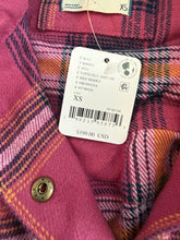 Free People women’s Nordic Chill plaid jacket XS NEW