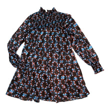Elan women’s mock neck geo print mini dress M