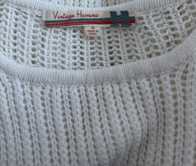 Vintage Havana girls cropped sweater tank top M(10-12)